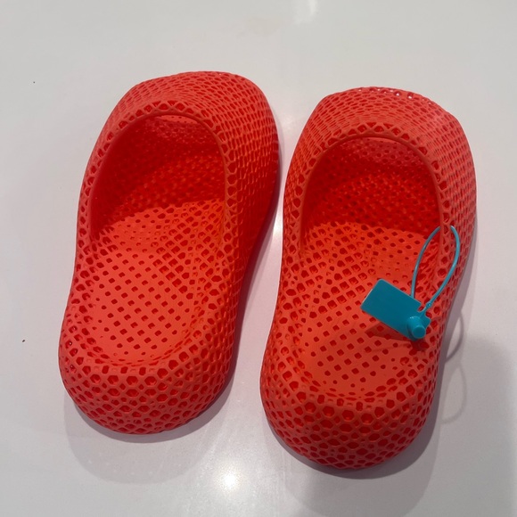 Staray Dolphin Pro 3D Printed Unisex Slides - Orange Sandals. NWT - Picture 7 of 8